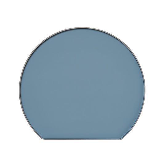 a tray - Denim Blue (Grey rim)